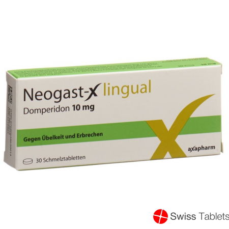 Neogast-x Lingual Schmelztabletten 10mg 30 Stück buy online