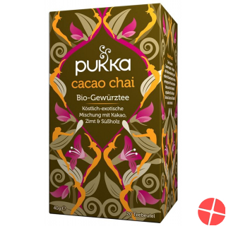 Pukka Cacao Chai Tee Bio Beutel 20 Stück