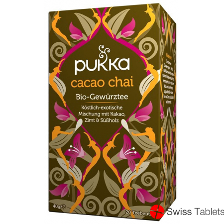 Pukka Cacao Chai Tee Bio Beutel 20 Stück buy online