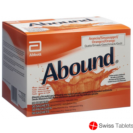 Abound Pulver Orange 30 Beutel 24g buy online