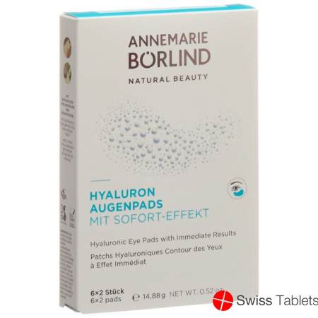 Boerlind Hyaluron Augenpads mit Sofort-Effekt 6 Stück buy online