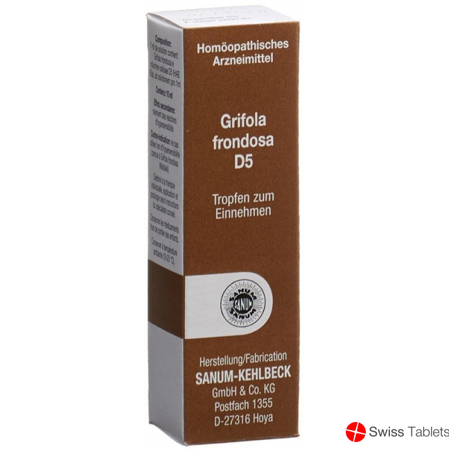 Sanum Grifola Frondosa Tropfen D 5 10ml buy online