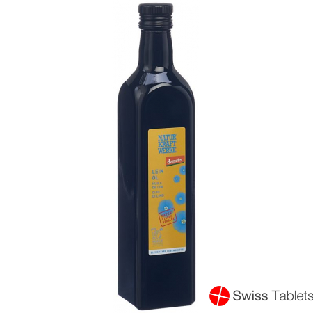 Naturkraftwerke Leinöl Demeter Kaltgepresst Nat 500ml buy online