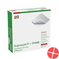 Suprasorb P+phmb Schaumverband 10x10cm 10 Stück