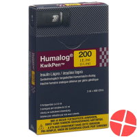 Humalog Kwikpen Injektionslösung 200 Ie/ml 5 Fertigspritzen 3ml