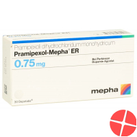 Pramipexol Mepha Er Depotabs 0.75mg 30 Stück