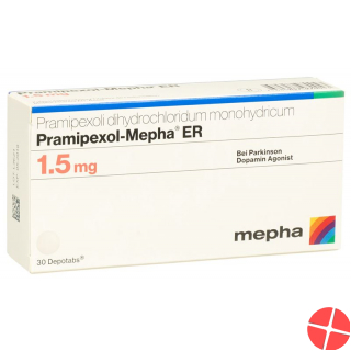 Pramipexol Mepha Er Depotabs 1.5mg 30 Stück