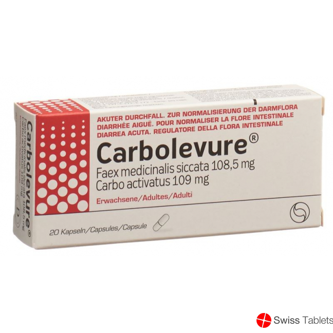 Carbolevure 20 Kapseln buy online