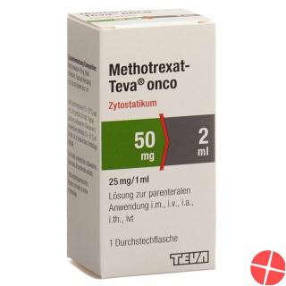 Methotrexat Teva Onco 50mg/2ml Durchstechflasche 2ml
