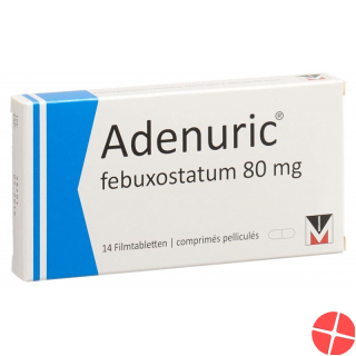 Adenuric Filmtabletten 80mg 14 Stück
