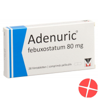 Adenuric Filmtabletten 80mg 28 Stück