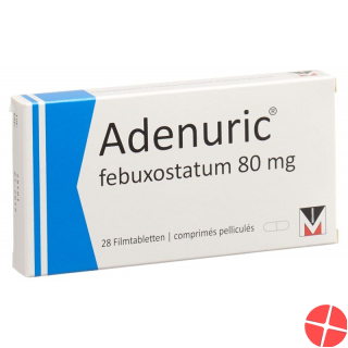 Adenuric Filmtabletten 80mg 28 Stück