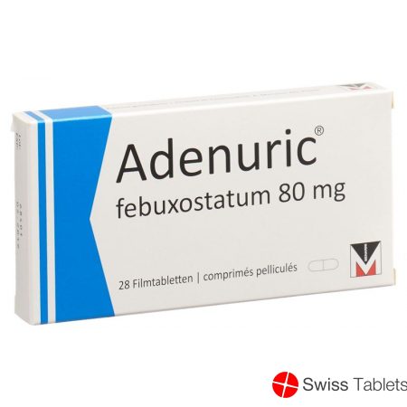 Adenuric Filmtabletten 80mg 28 Stück buy online