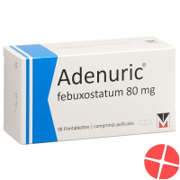 Adenuric Filmtabletten 80mg 98 Stück