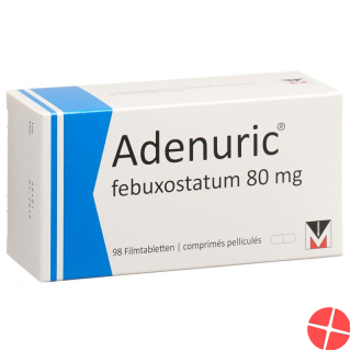 Adenuric Filmtabletten 80mg 98 Stück