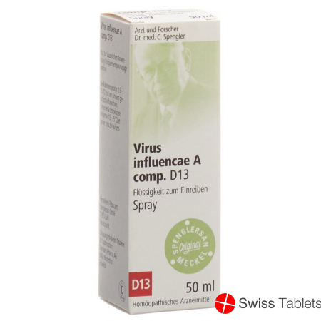 Spenglersan Virus Influenc A Comp D 13 Spray 50ml buy online