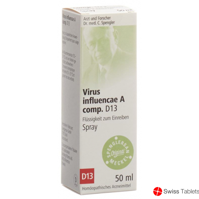 Spenglersan Virus Influenc A Comp D 13 Spray 50ml buy online