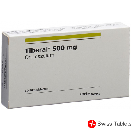 Tiberal Filmtabletten 500mg 10 Stück buy online