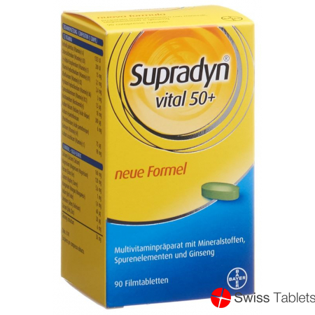 Supradyn Vital 50+ Filmtabletten (neu) 90 Stück buy online