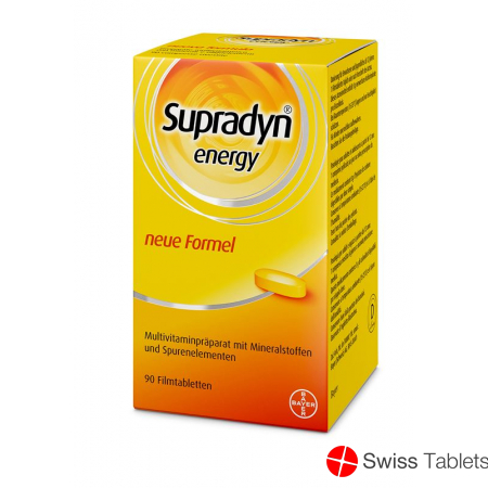 Supradyn Pro Energy-Complex Film-coated tablets Box of 90 buy online