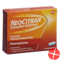 Neocitran Schnupfen/erkaeltung Filmtabletten 12 Stück