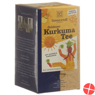 Sonnentor Goldener Kurkuma Tee Beutel 18 Stück