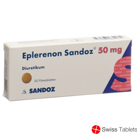 Eplerenon Sandoz Filmtabletten 50mg 30 Stück buy online