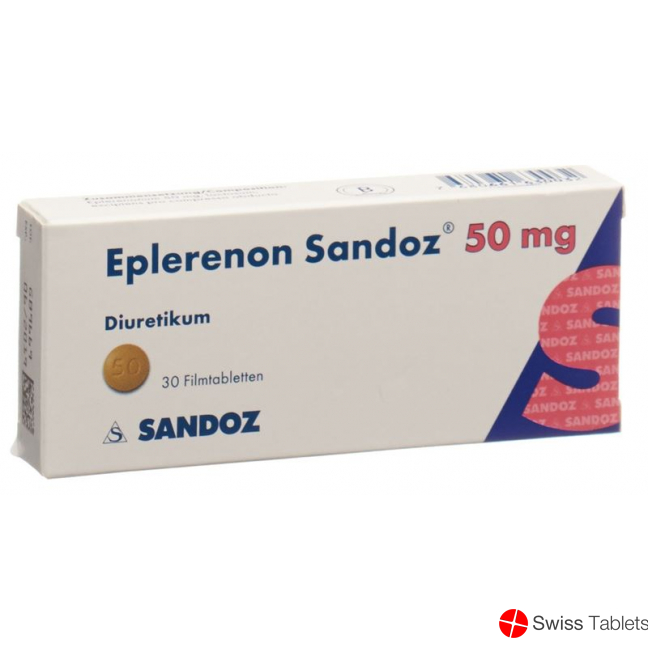 Eplerenon Sandoz Filmtabletten 50mg 30 Stück buy online