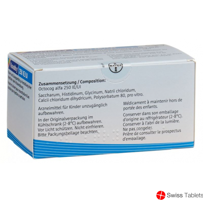 Kovaltry Trockensubstanz 250 Ie C Solv Durchstechflasche buy online