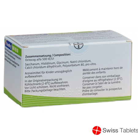 Kovaltry Trockensubstanz 500 Ie C Solv Durchstechflasche buy online
