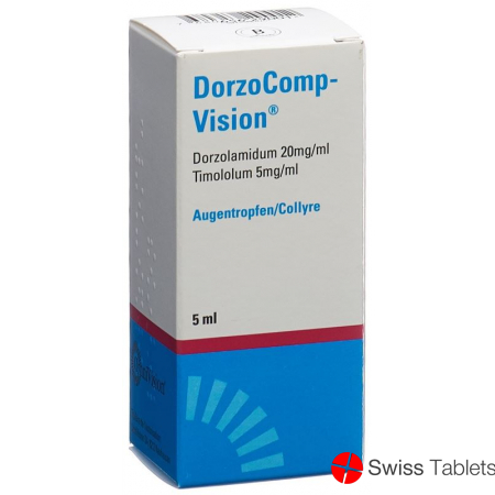 Dorzocomp Vision Augentropfen 20mg/ml, 5mg/ml 5ml buy online