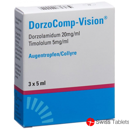 Dorzocomp Vision Augentropfen 20mg/ml, 5mg/ml 3x 5ml buy online