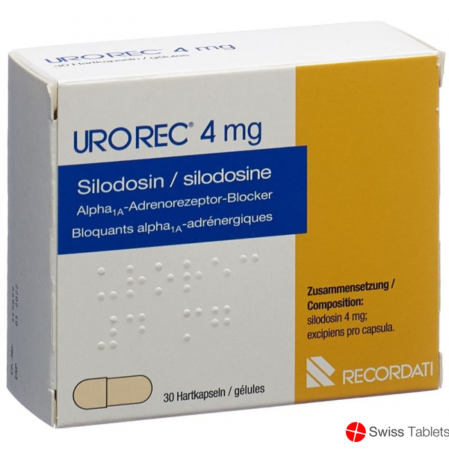 Urorec Kapseln 4mg 30 Stück buy online