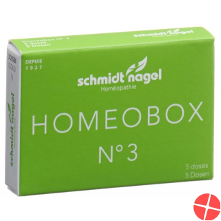 Sn Homeobox 3 Globuli Schachtel 5 Tube 1g