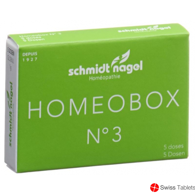 Sn Homeobox 3 Globuli Schachtel 5 Tube 1g buy online