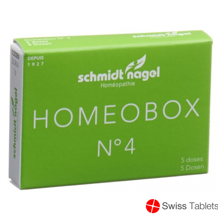 Sn Homeobox 4 Globuli Schachtel 5 Tube 1g buy online