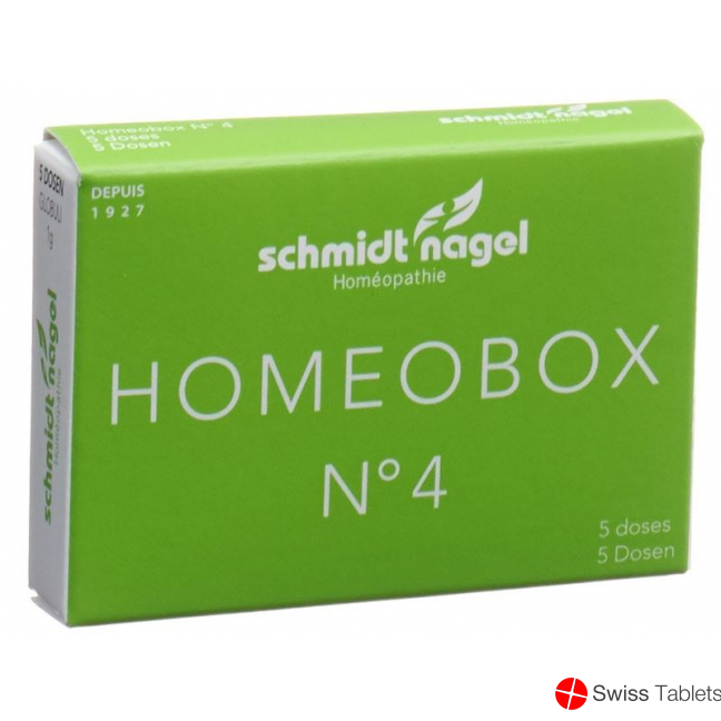 Sn Homeobox 4 Globuli Schachtel 5 Tube 1g buy online