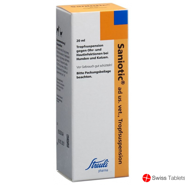Saniotic Tropfsuspension Ad Us. Vet. 20ml buy online