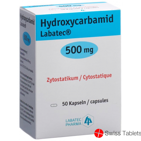 Hydroxycarbamid Labatec Kapseln 500mg 50 Stück buy online