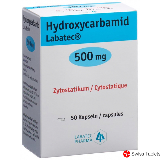 Hydroxycarbamid Labatec Kapseln 500mg 50 Stück buy online