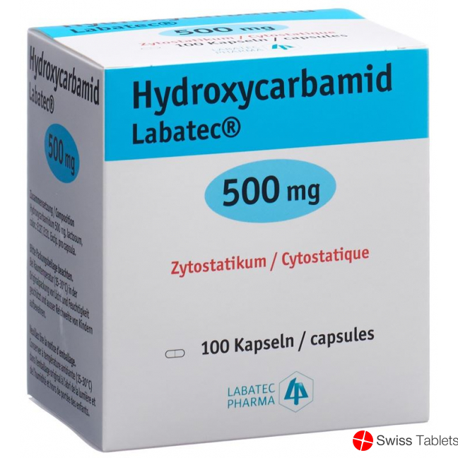 Hydroxycarbamid Labatec Kapseln 500mg 100 Stück buy online