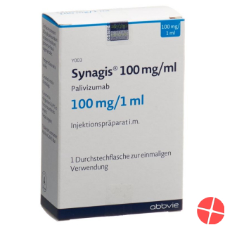 Synagis Injektionslösung 100mg/1ml Durchstechflasche
