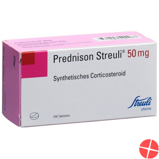 Prednison Streuli Tabletten 50mg 100 Stück
