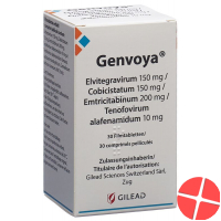 Genvoya Filmtabletten Flasche 30 Stück