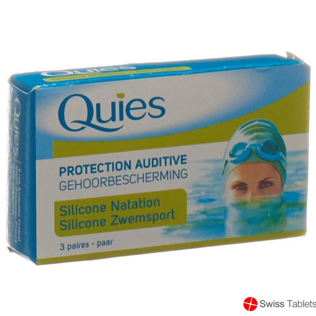 Quies Gehoerschutz Silikon 3 Paar buy online