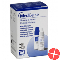 Abbott Medisense glucose & Ketone Control Solution 2 x 4 ml