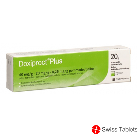 Doxiproct Plus Salbe 20g buy online