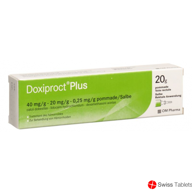 Doxiproct Plus Salbe 20g buy online