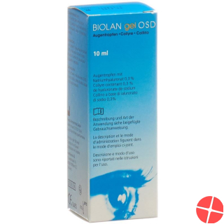 Biolan Gel OSD Augentropfen Natriumhyaluronat 0.3% Flasche 10ml