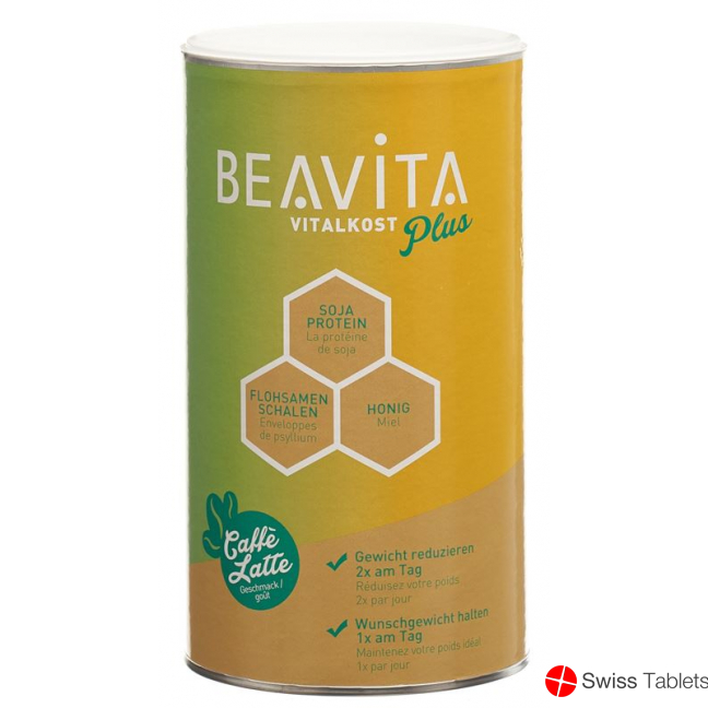 BEAVITA Vitalkost Plus Caffè Latte Dose 572g buy online